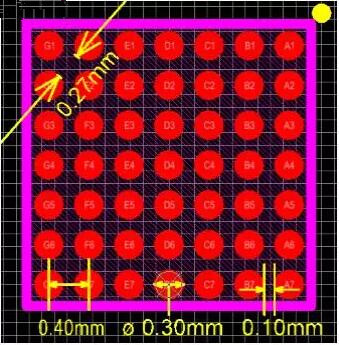 這一類BGA模塊設(shè)計已經(jīng)是刷新底線，屬于最小加工能力范疇。